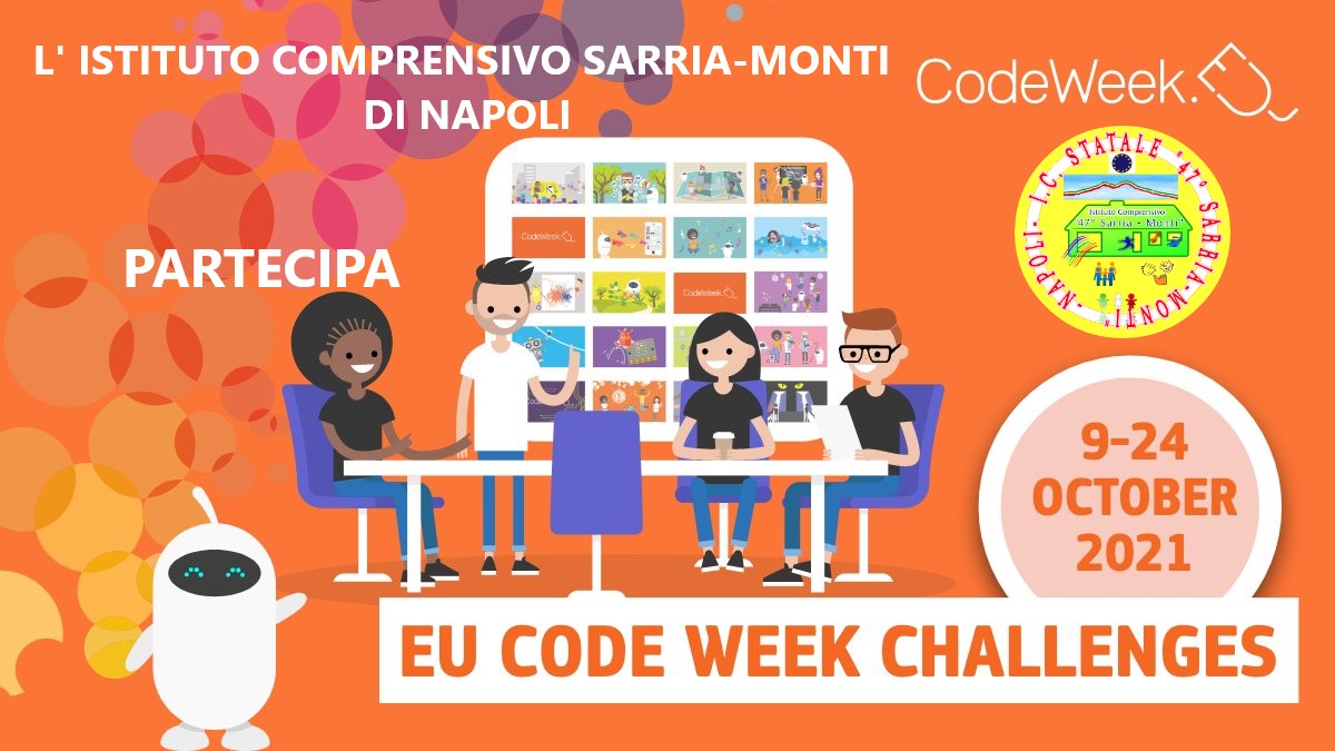 Adesione “Europe CodeWeek 2021”.